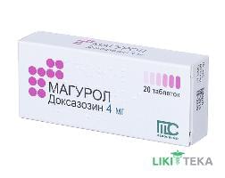 Магурол таблетки по 4 мг №20 (10х2)