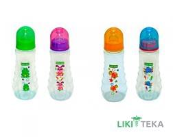 Бутылочка стеклянная Baby Team (Беби Тим) 1412 с силикон. соской, 250 мл