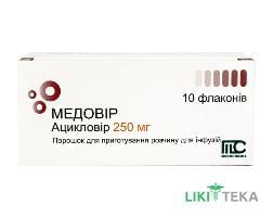 Медовир порошок для р-на д / инф. по 250 мг в Флак. №10