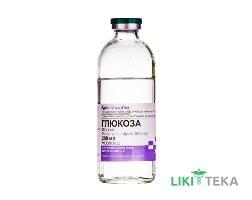 Глюкоза р-н д/інф. 50 мг/мл пляшка 200 мл