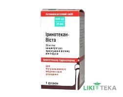 Иринотекан-Виста конц. д/р-ра д/инф. 500 мг/25 мл фл. №1