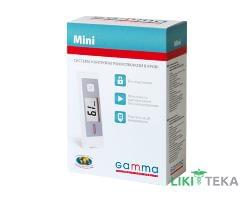 Глюкометр Gamma Mini (Гамма Міні) вага 19 г. (без батареї) розмір 86х22х11 мм.