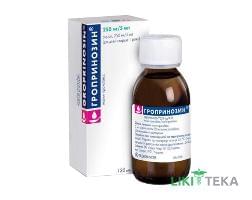 Гропринозин-Ріхтер сироп 250 мг/5 мл по 120 мл у флак.