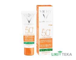Vichy Capital Soliel (Виши Капиталь Солей) крем солнцезащитный для лица SPF-50 +, тройного действия
