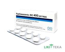 Карбамазепин-Фс 400 Ретард табл. пролонг. дейст. 400 мг №50