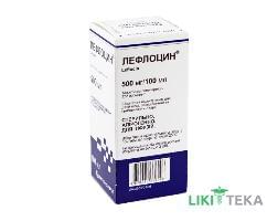 Лефлоцин р-н д/інф. 5 мг/мл пляшка 100 мл №1