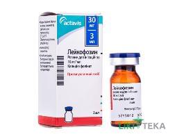 Лейкофозин р-р д/ин. 30 мг фл. 3 мл