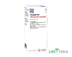 Левицитам р-р оральный 100 мг/мл фл. 300 мл, с мерным шприцем №1