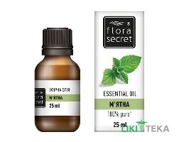 Масло эфирное Flora Secret (Флора Сикрет) мятное 25 мл