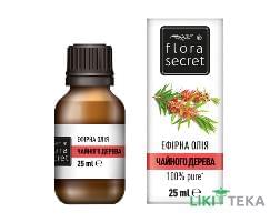 Олія ефірна Flora Secret (Флора Сікрет) чайного дерева 25 мл