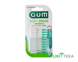 Зубная щетка межзубная с фторидом Gum Soft Picks стандартная Набор 40 шт