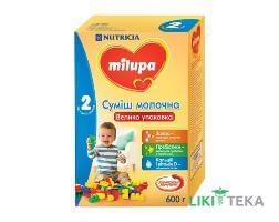 Суміш молочна Milupa 2 (Мілупа 2) для дітей від 6 до 12 місяців 600г