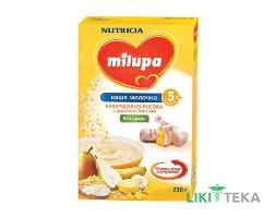 Каша Молочна Milupa (Мілупа) кукурудзяно-рисова з грушею та бананом з 5 місяців, 230г