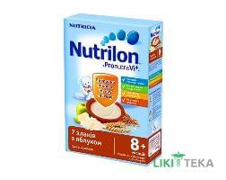 Nutrilon (Нутрілон) Каша Молочна 7 злаків з яблуком з 8 місяців, 225г