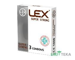 Презервативи LEX (Лекс) Super Strong суперміцні 3 шт