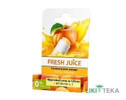 Фреш Джус (Fresh Juice) Гигиеническая помада Абрикос 3,6 г