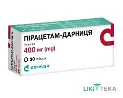 Пирацетам-Дарница табл. 400 мг контурной. ячейку. уп., пачка №30
