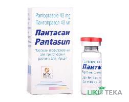 Пантасан пор. ліофіл. д/п р-ну д/ін. 40 мг фл. №1