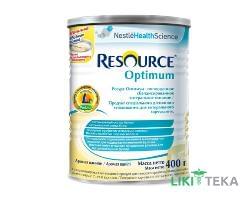 Nestle Resource Optimum (Нестле Ресурс Оптимум) смесь сухая для детей старше 7 лет и взрослых 400 г