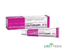 Синтоміцин лінімент д/зовн. заст. 100 мг/г туба 25 г №1