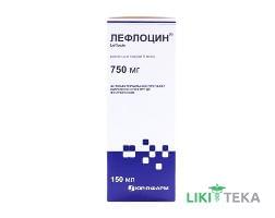 Лефлоцин розчин д/інф., 5 мг/мл по 150 мл у пляш.