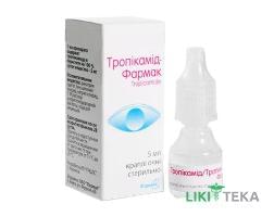 Тропікамід-Фармак кап. глаз. 0,5 % фл. 5 мл №1