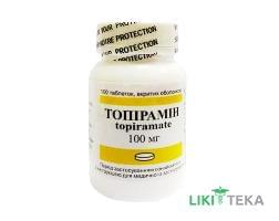 Топирамин табл. п / о 100 мг фл. №100