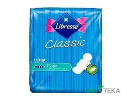 Гигиенические прокладки Libresse (Либрес) Classic Ultra super clip Soft 9 шт