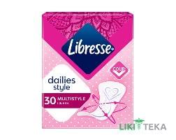 Гігієнічні прокладки Libresse (Лібрес) daily fresh plus multistyle 30 шт.