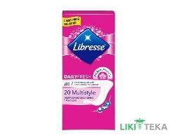 Гігієнічні прокладки Libresse (Лібрес) daily multistyle 20 шт