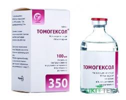 Томогексол р-н д/ін. 350 мг йода/мл фл. 100 мл №1