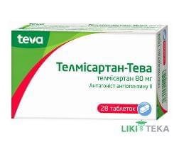 Телмисартан-Тева табл. 80 мг блистер №28