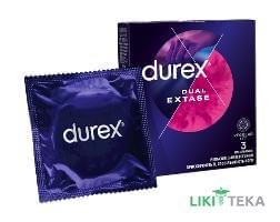 Презервативи durex dual extase 3 шт