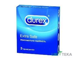 Презервативы durex Еxtra safe 3 шт
