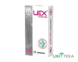 Презервативы LEX (Лекс) Ultra Thin ультра тонкие 12 шт