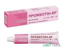 Прожестин-Кр гель, 10 мг / г по 40 г в тубах