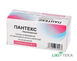 Пантекс порошок лиоф. д / прыг. р-на д / ин. по 40 мг в Флак. №10