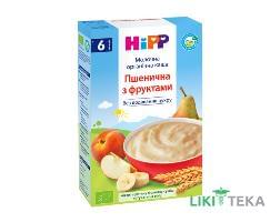 Каша Молочная HiPP (ХиПП) пшеничная с фруктами с 6 месяцев, 250г