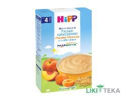 Каша Молочна HiPP (ХіПП) рисово-кукурудзяна персики-абрикоси з пребіотикам з 4 місяців, 250г