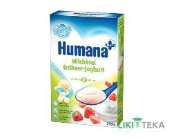 Хумана (Humana) Каша Молочна рисова з полуничним йогуртом з 8 місяців, 250г