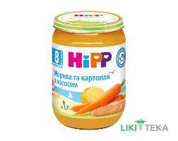 Пюре Рыбно-Овощное HiPP (ХиПП) Морковь и картофель с лососем 190 г, с 8 мес.