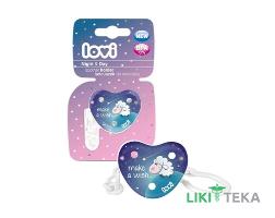 Цепочка для соски-пустышки 10/880, LOVI, Night & Day