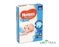 Підгузки Хаггіс (Huggies) Ultra Comfort для хлопчиків 3 (5-9 кг) 80 шт.
