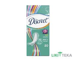 Гигиенические прокладки ежедневные Discreet Deo (Дискрит Део) Water Lily Multiform №20