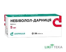 Небиволол-Дарница таблетки по 5 мг №28 (14х2)