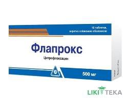 Флапрокс таблетки, в/плів. обол., по 500 мг №10 (10х1)