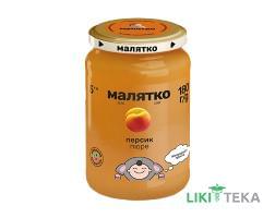 Пюре Малятко персик 180 г