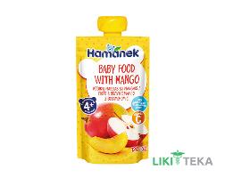 Пюре На Фруктовій Основі Для Дитячого Харчування Hamanek (Хаманек) яблуко, манго 120 г