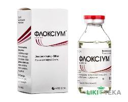 Флоксиум раствор д / инф., 5 мг / мл по 100 мл в бут.