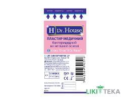 Пластырь бактерицидный Dr. House (Доктор Хаус) на нетканой основе 6 см х 10 см